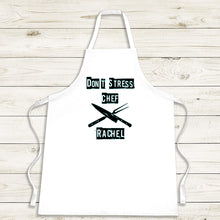 Load image into Gallery viewer, Don&#39;t Stress Chef Apron - Personalised Gift
