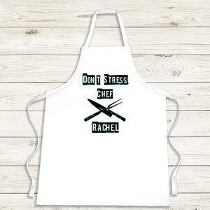 Don't Stress Chef Apron - Personalised Gift