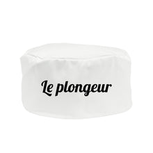 Load image into Gallery viewer, le Plongeur Chef Skullcap - Funny Kitchen Gift
