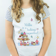 Load image into Gallery viewer, Personalised Baking Superstar Apron
