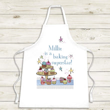 Load image into Gallery viewer, Personalised Baking Superstar Apron
