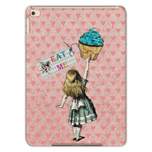 Load image into Gallery viewer, Alice in Wonderland Tablet Case - Eat Me - Vintage Style Gift Idea
