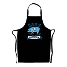 Load image into Gallery viewer, Dads BBQ Smoke House Apron - BBQ Gift
