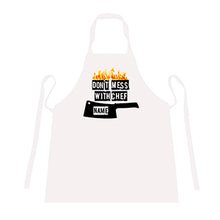 Load image into Gallery viewer, Personalised Don&#39;t Mess With The Chef Apron
