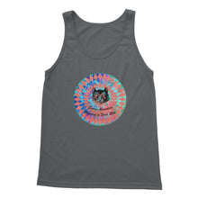 Load image into Gallery viewer, Alice in Wonderland Cheshire Cat T- Shirt - Soft Style Tank Top
