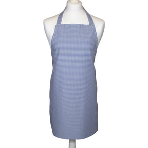 Blue Gingham Unisex Apron - Traditional Kitchen Gifts