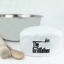 Load image into Gallery viewer, Grillfather Chef Skull Cap - Unique Kitchenware Gift

