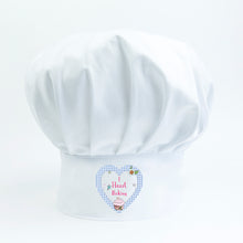 Load image into Gallery viewer, I Heart Baking Chef Hat  - Original Gift for Cooks
