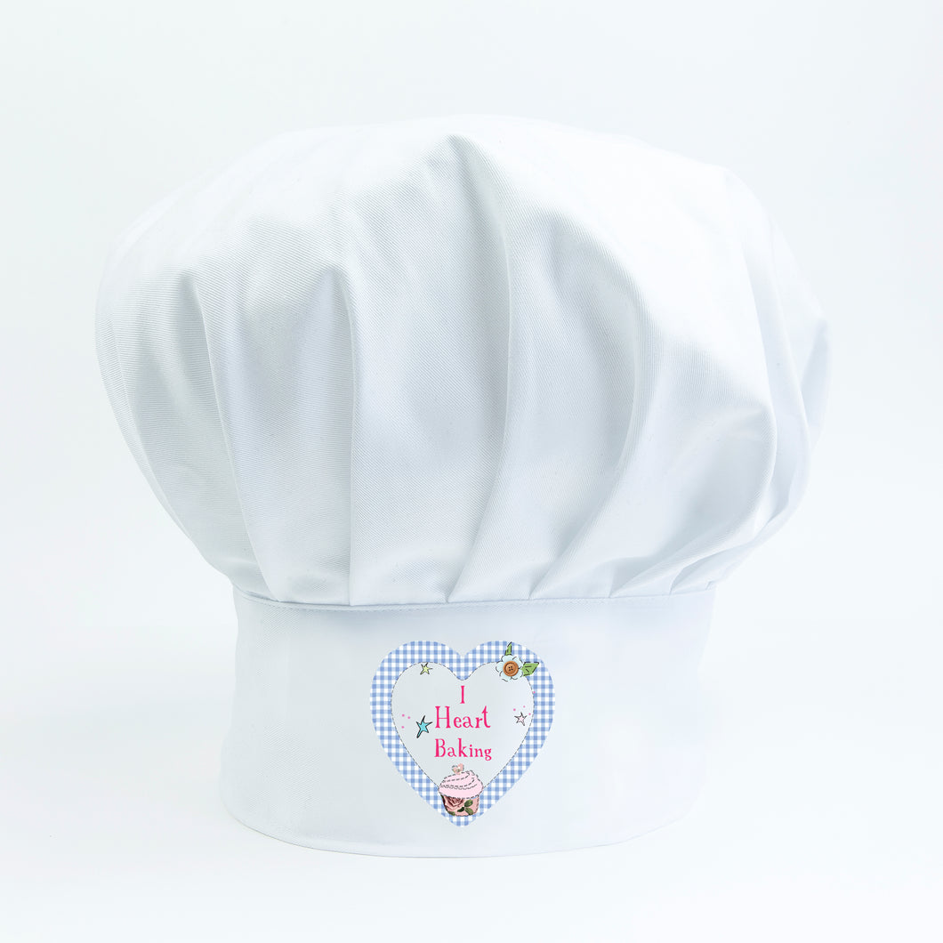 I Heart Baking Chef Hat  - Original Gift for Cooks