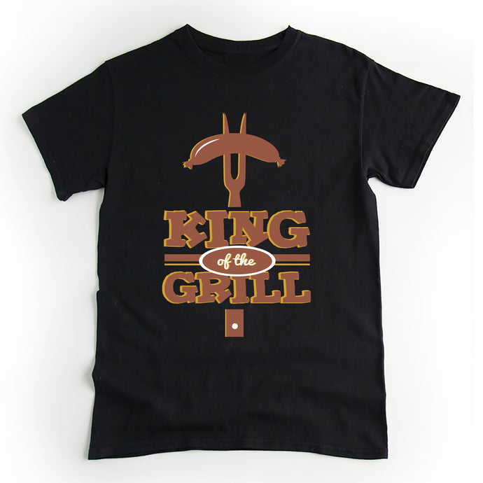If there is a King of the Grill in your family and friends, this t-shirt will be sure to please them. 
