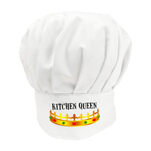 Kitchen Queen Chef Hat - Large Chef Hat