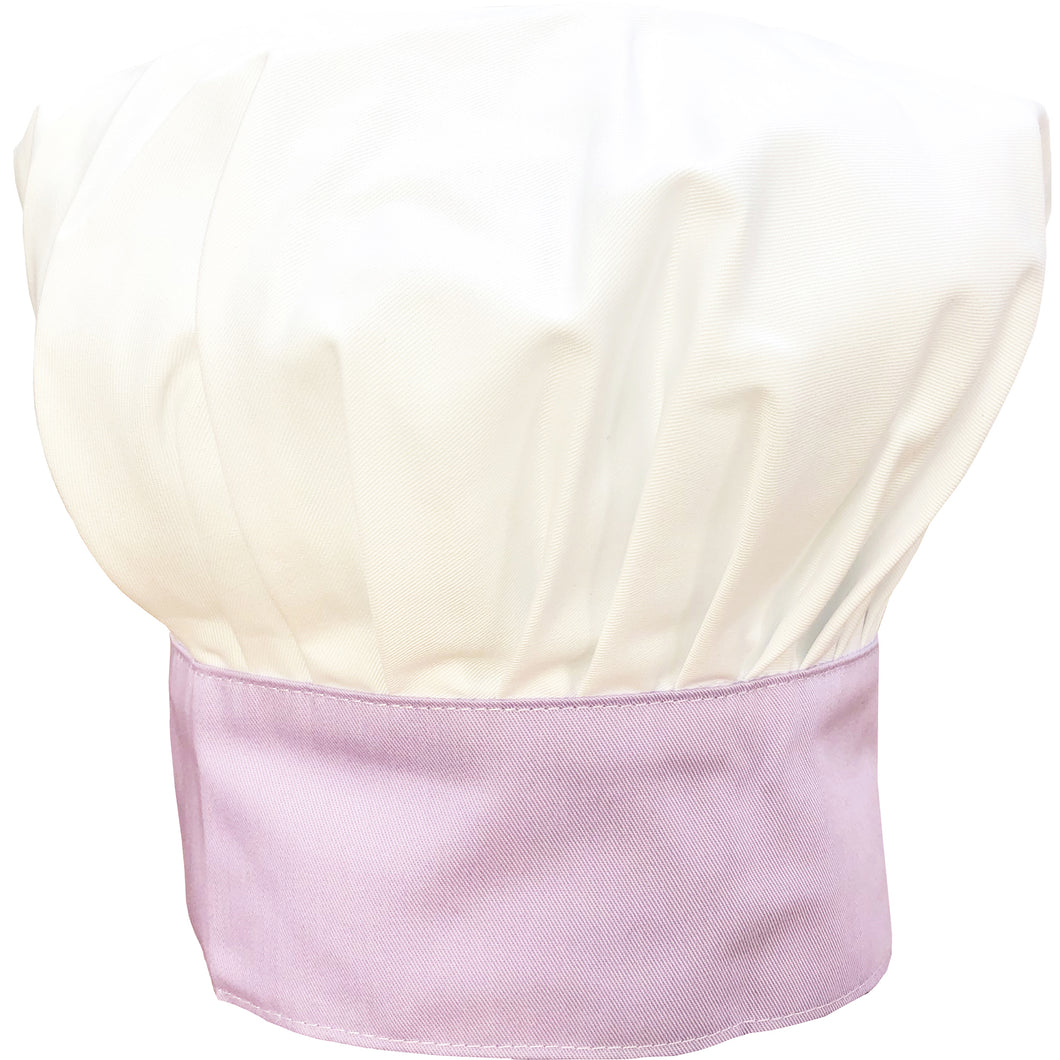 Lilac Unisex French Style Chef Hat