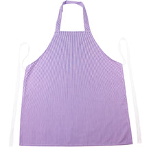 Load image into Gallery viewer, Lilac Striped Unisex Apron
