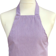 Load image into Gallery viewer, Lilac Striped Unisex Apron

