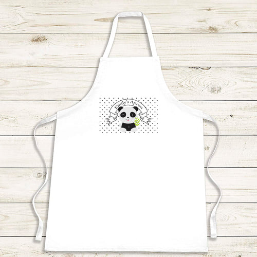 Kids Panda Apron - Personalised Gift