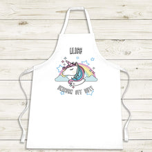 Load image into Gallery viewer, Unicorn apron for kids
