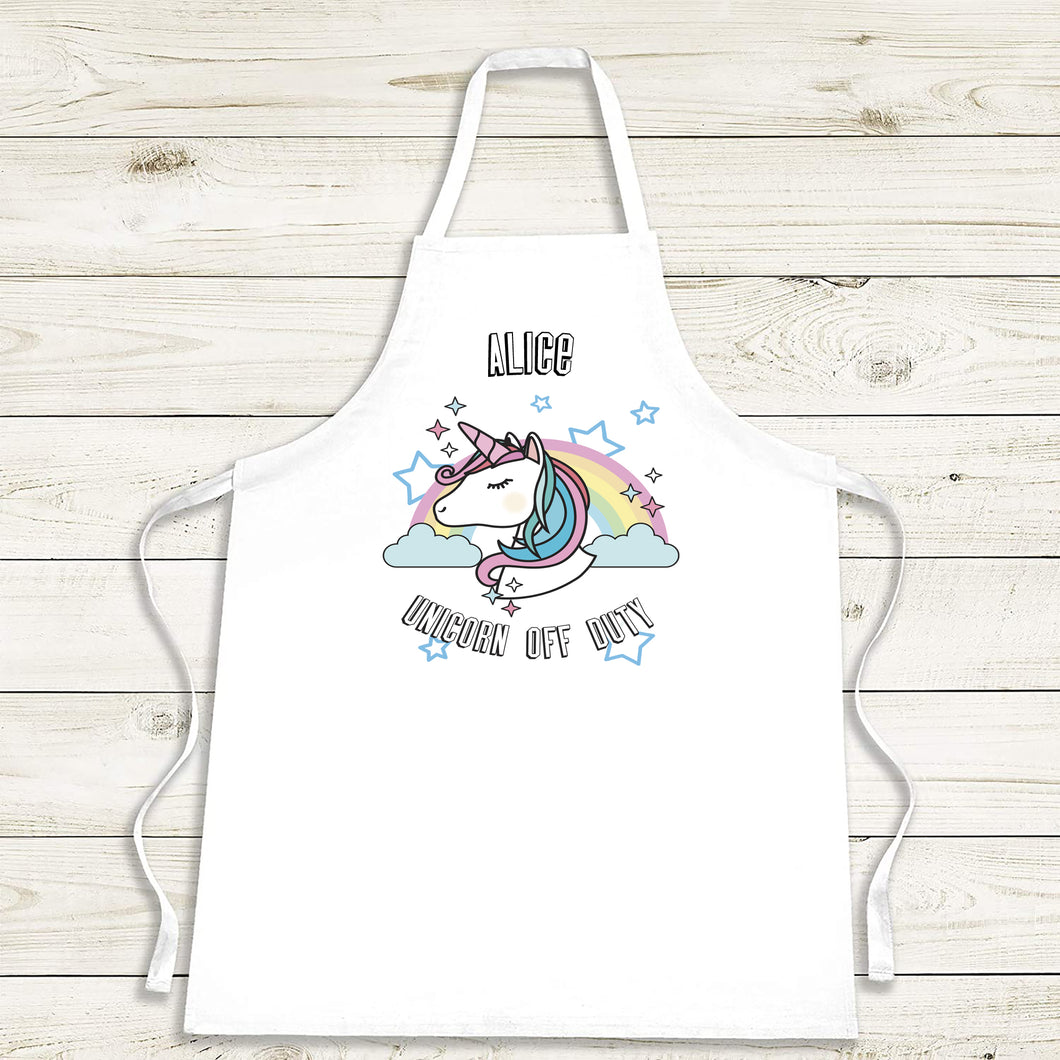 Unicorn apron for kids