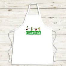 Load image into Gallery viewer, Vegan apron, perfect gift for vegans. Fun and quirky vegan gift.
