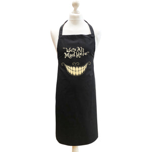 We're All Mad Here Apron - Alice in Wonderland kitchenware gift