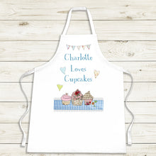 Load image into Gallery viewer, Personalised Loves Cupcakes Apron
