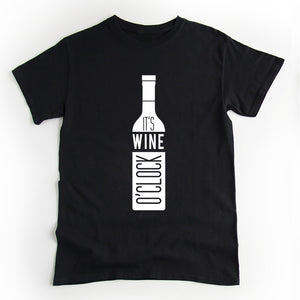 IT's Wine O'clock T-shirt - wine lovers funny t-shirt gift