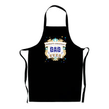 Load image into Gallery viewer, World&#39;s Greatest Dad Ever Apron - Fun Dad Gift
