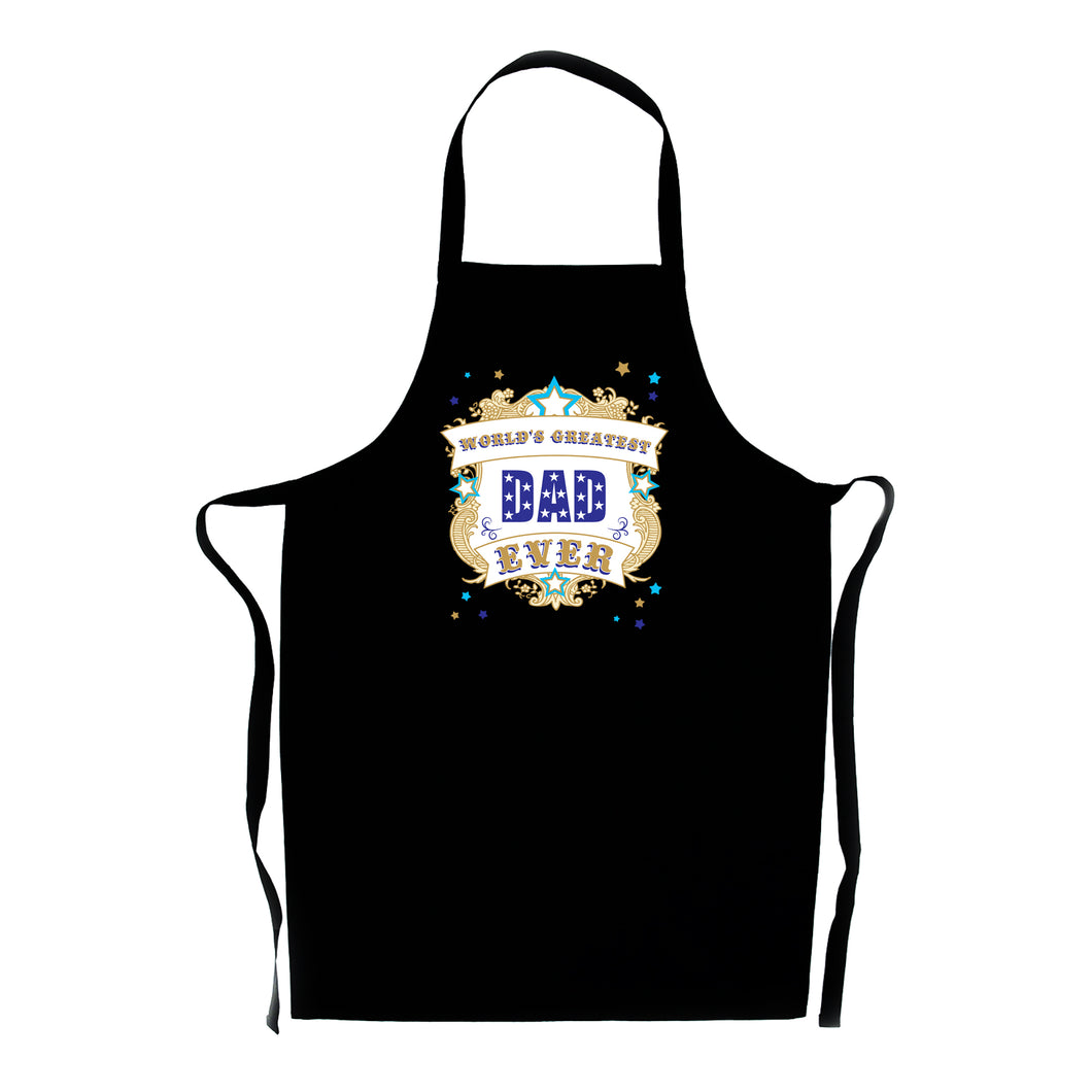 World's Greatest Dad Ever Apron - Fun Dad Gift
