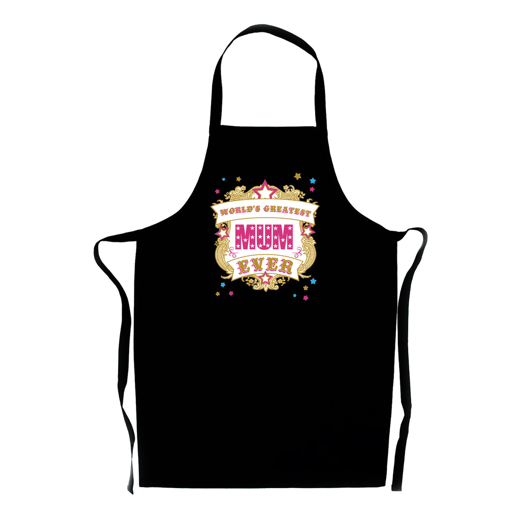 World's Greatest Mum Ever Apron - Gift For Mum